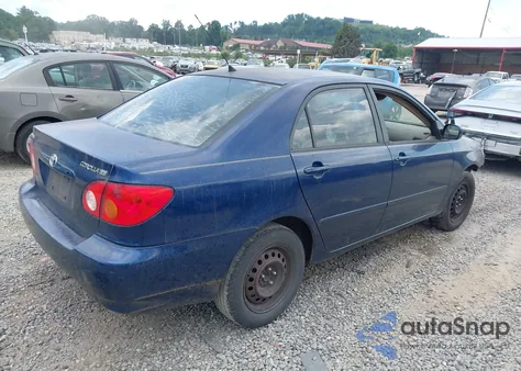 2004 Toyota Corolla Le from USA, damaged, VIN 1NXBR32EX4Z290413